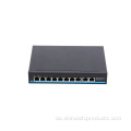 8 Port 10/100 / 1000 Mbps PoE Network Switch mit Uplinks